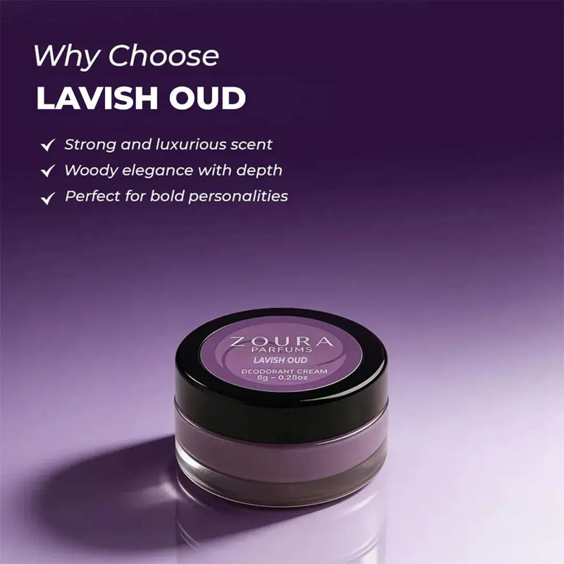Lavish Oud Purple – Deodorant Cream ZOURA