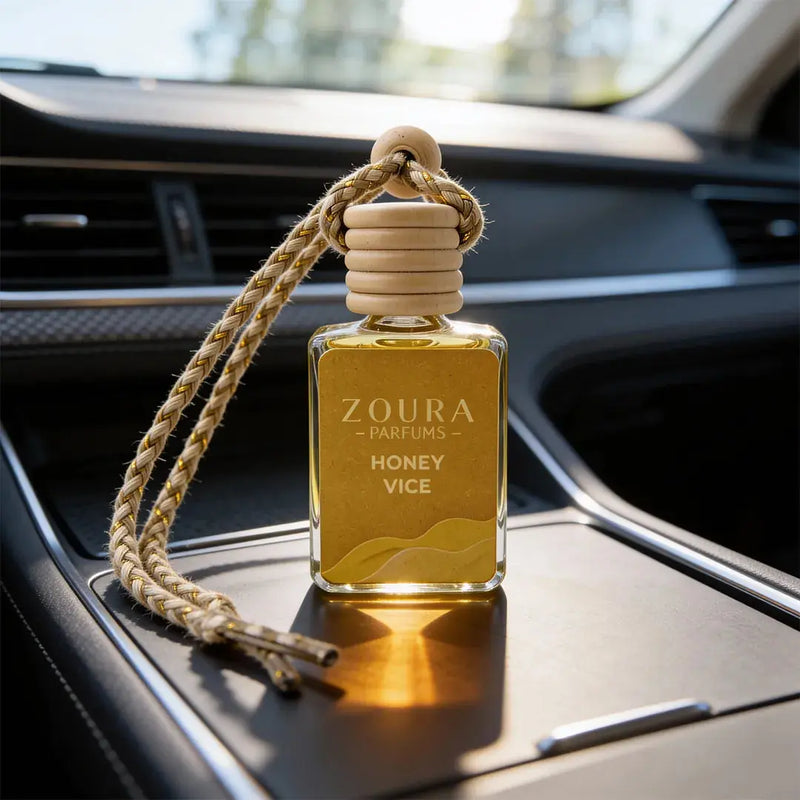 Honey Vice hanging car fragrance – car air freshener diffuser ZOURA