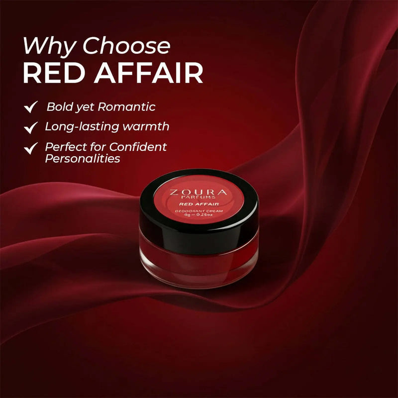 Red Affair Whole Body Long Last Deodorant Cream ZOURA