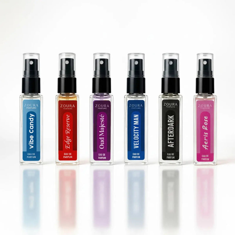 Prestige Edition – Eau de Parfum Collection (6 Signature Scents) ZOURA