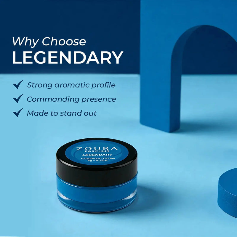 Legendary Whole Body Long Last Deodorant Cream ZOURA