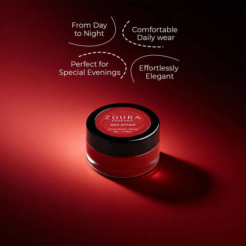 Red Affair Whole Body Long Last Deodorant Cream ZOURA