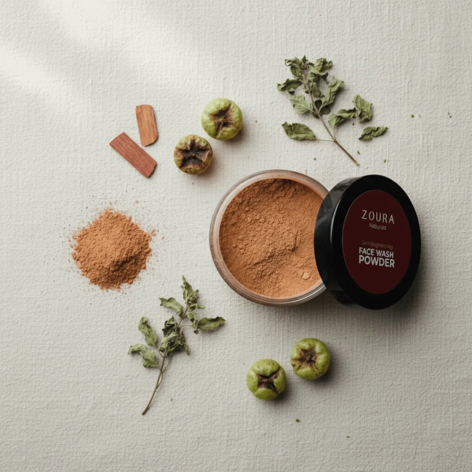 Skin Brightening Herbal Face Wash Powder