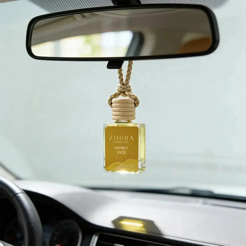Honey Vice hanging car fragrance – car air freshener diffuser ZOURA