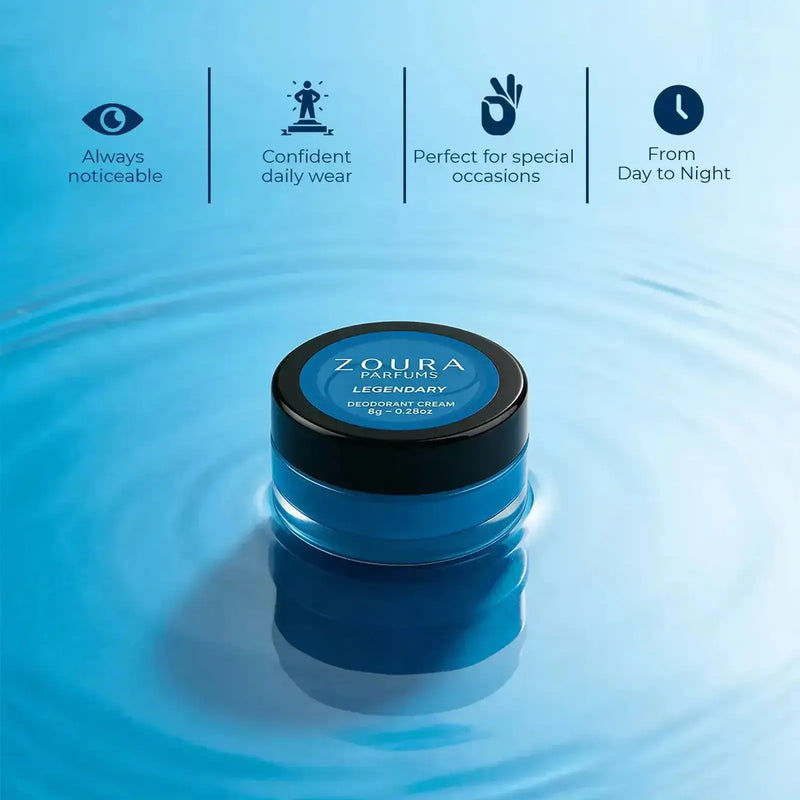 Legendary Whole Body Long Last Deodorant Cream ZOURA