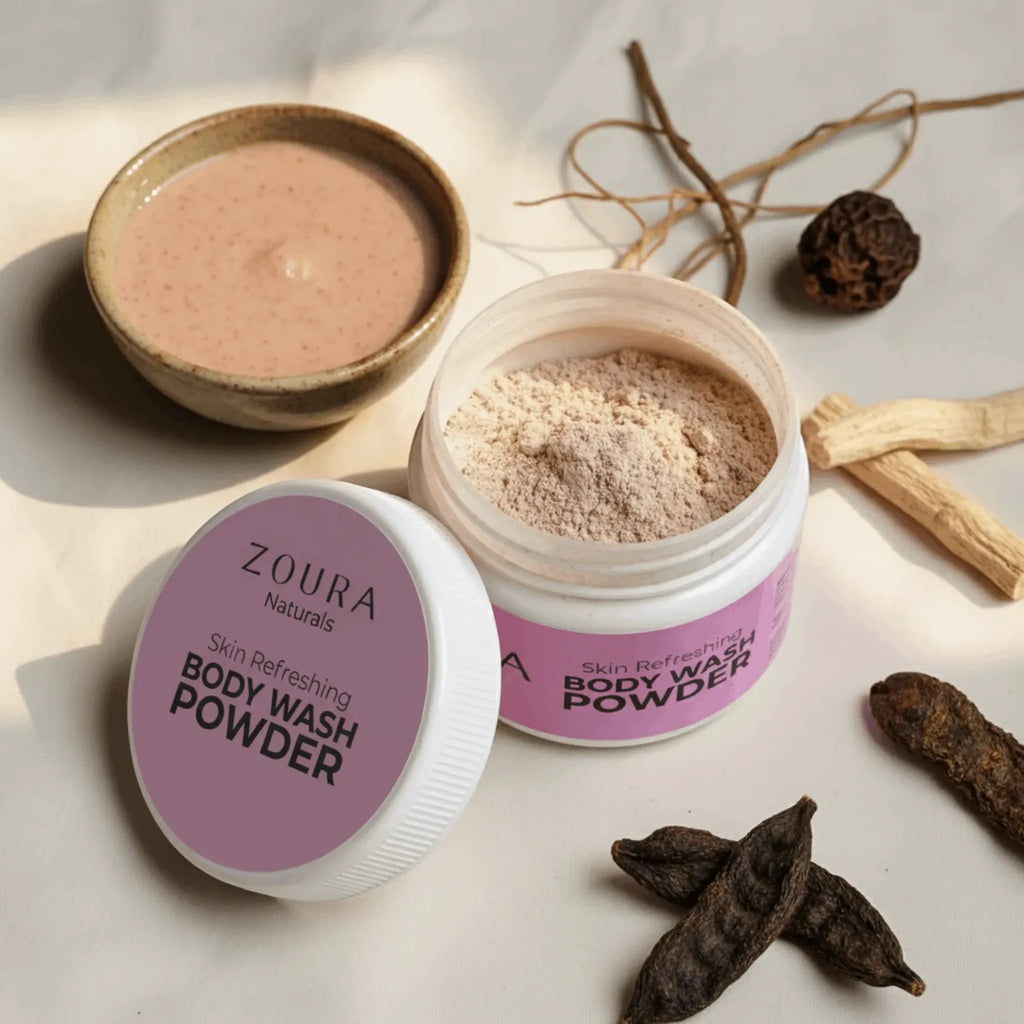 Skin Refreshing Herbal Body Wash Powder