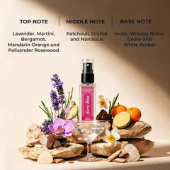 Aeris Rose & Vibe Candy  Eau De Perfum Duo Mini Perfume ZOURA