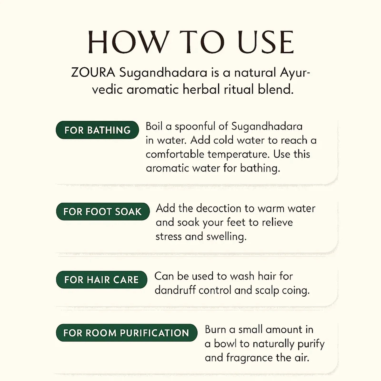 Sugandhadara Herbal Bath Ritual