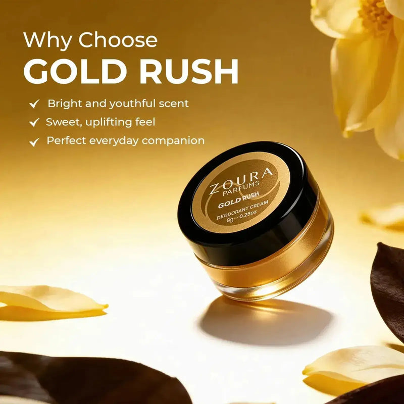 Gold Rush Whole Body Long Last Deodorant Cream ZOURA