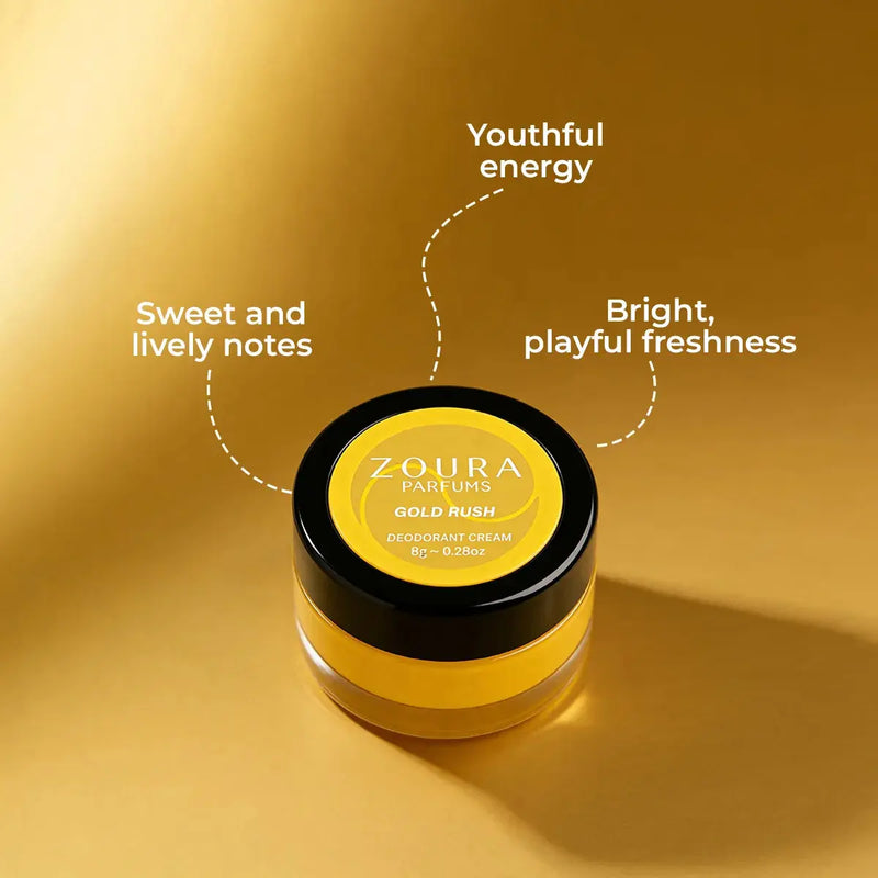 Gold Rush Whole Body Long Last Deodorant Cream ZOURA