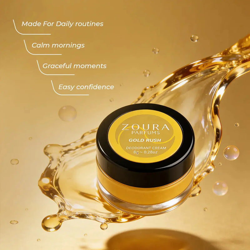 Gold Rush Whole Body Long Last Deodorant Cream ZOURA