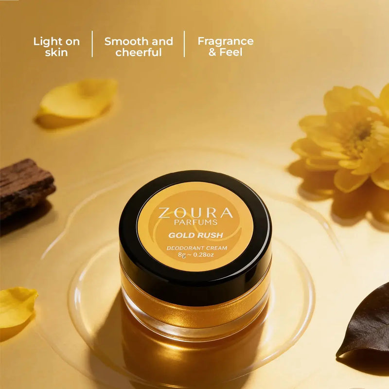 Gold Rush Whole Body Long Last Deodorant Cream ZOURA