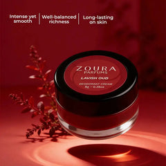 Lavish Oud Whole Body Long Last Deodorant Cream ZOURA