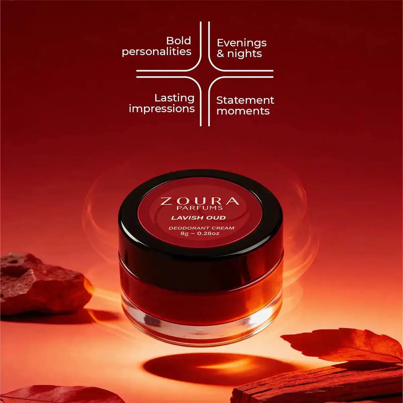 Lavish Oud Whole Body Long Last Deodorant Cream ZOURA