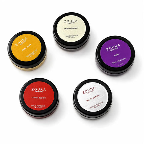 عطر صلب مجموعة الساحل – 5 روائح مميزة