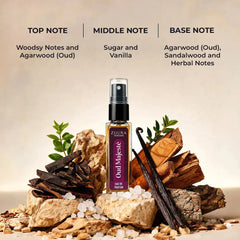 Oud Majeste & Velocity Man  Eau De Perfum Duo Mini Perfume ZOURA