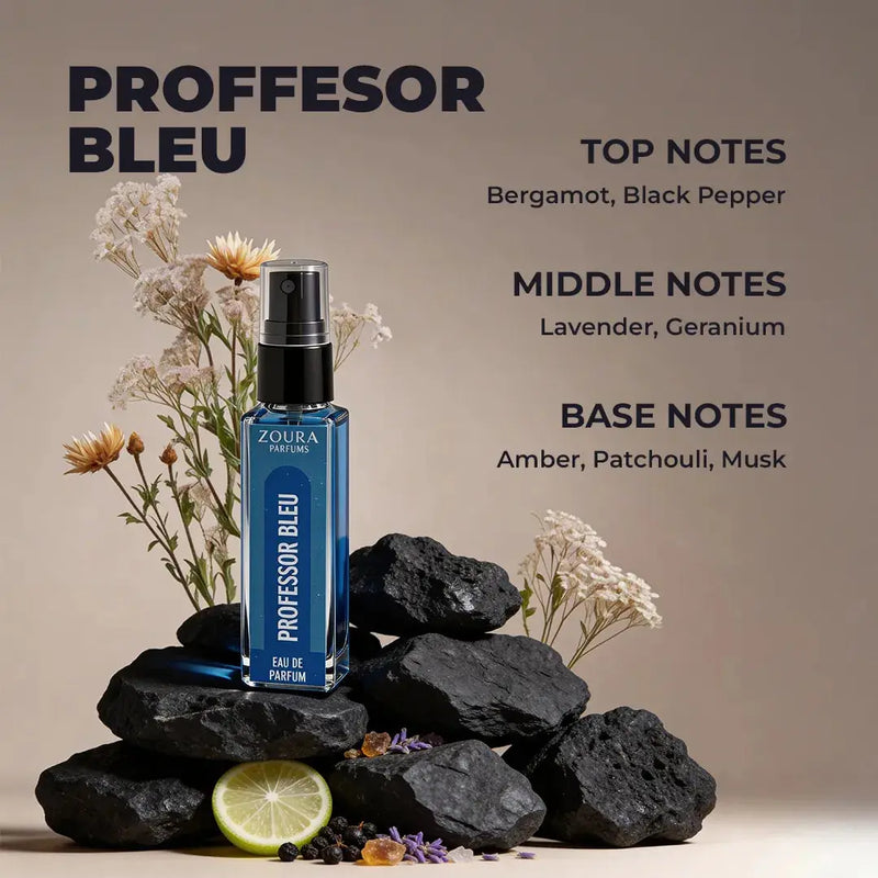 Professor Bleu Eau de Parfum-Best Unisex Scent Mini Perfume ZOURA