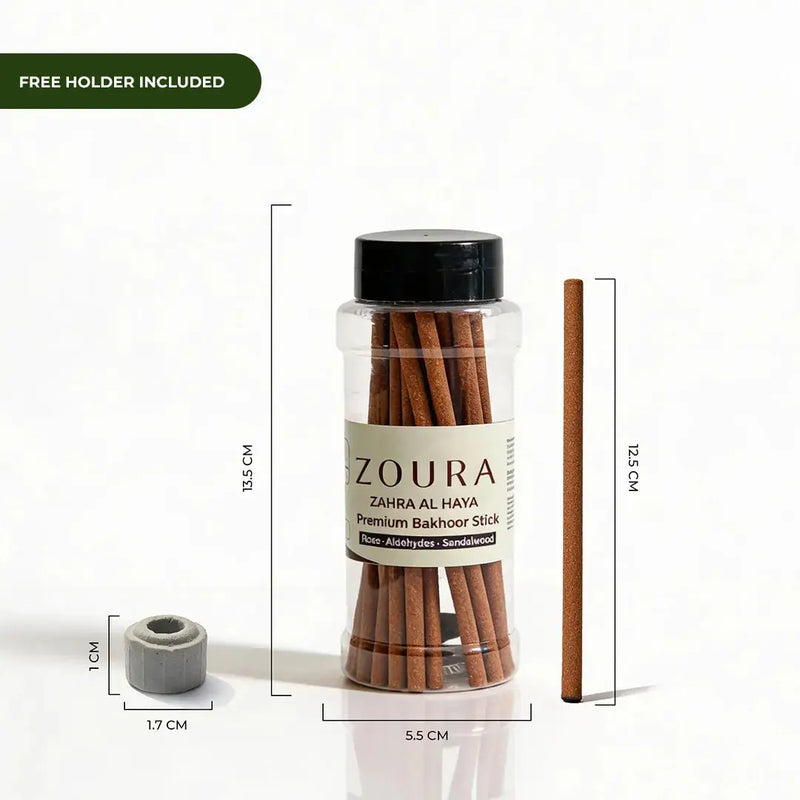 Zahra Al Haya Bakhoor Premium Incense Sticks ZOURA