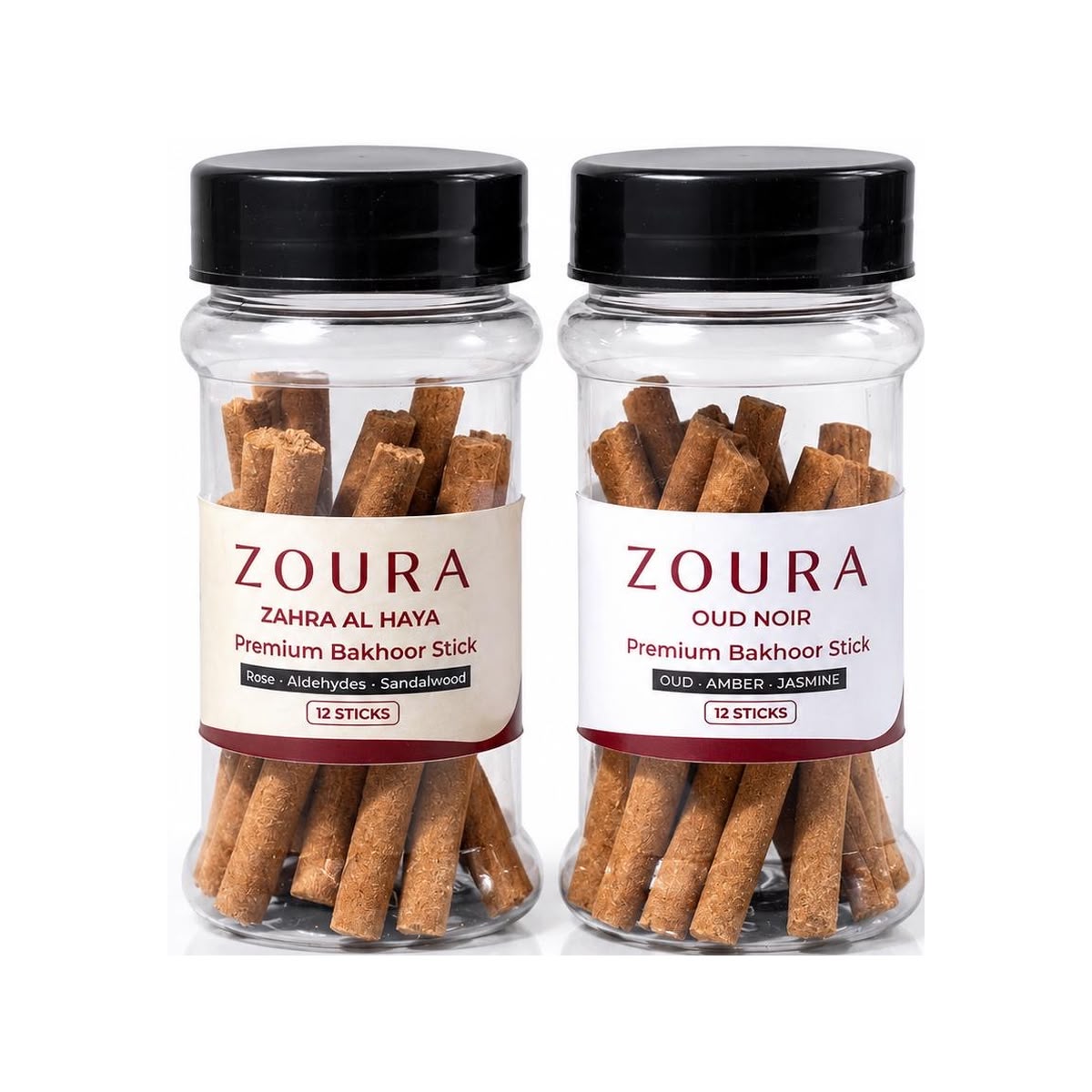 Zoura Oud Azhari Bakhoor Stick Mini Duo