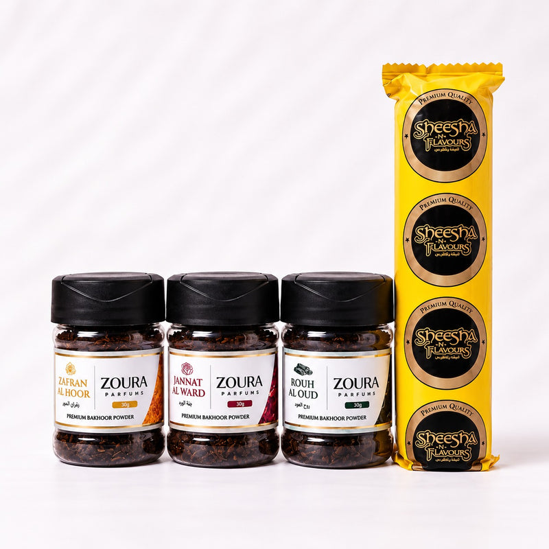 Diwan Bakhoor Trio With Charcoal- Buy 1 Get 1