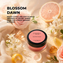Zoura Blossom Dawn Solid Perfume with citrus and florals