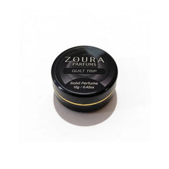 Zoura Guilt Trip Unisex Solid Perfume 12g jar-ZOURA