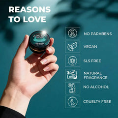 Zoura Marj Unisex Solid Perfume – vegan, paraben-free features