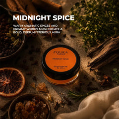 Zoura Midnight Spice Solid Perfume with warm spices and wood