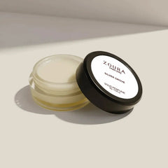 Zoura Silver Grove Solid Perfume open and closed jars