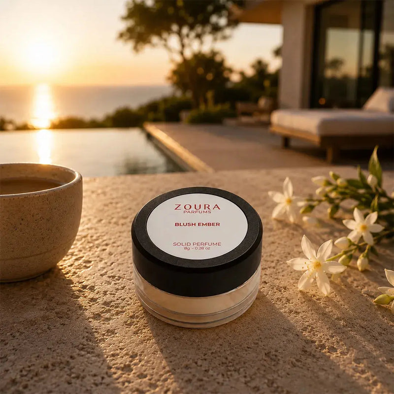 Blush Ember Solid Unisex Perfume in a Relaxing Resort Ambience