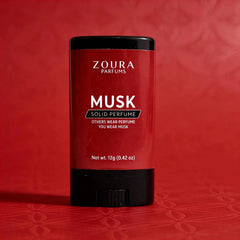 Musk Luxury Fragrance Solid Perfume Stick–Unisex Perfume ZOURA