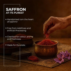 Kashmiri Mongra Saffron – Pure A1 Grade Premium Saffron ZOURA