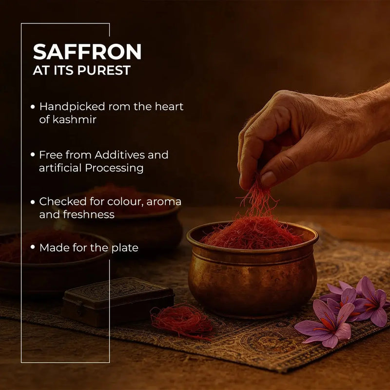 Kashmiri Mongra Saffron – Pure A1 Grade Premium Saffron ZOURA