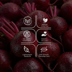 Zoura 100% Natural Beetroot Lip Balm And Tint ZOURA