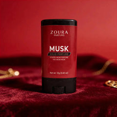 Musk Luxury Fragrance Solid Perfume Stick–Unisex Perfume ZOURA