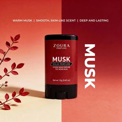 Musk Luxury Fragrance Solid Perfume Stick–Unisex Perfume ZOURA