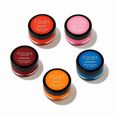 Zoura Discovery Deo Cream Collection – 5 long lasting deodorant cream jars: Sun Kiss, Pure Bloom, Lavish Oud, Legendary, and Victory