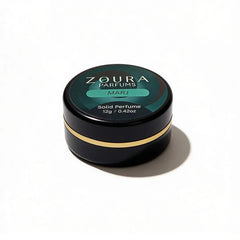 Zoura Parfums Marj Unisex Solid Perfume jar, 12g non-alcoholic fragrance