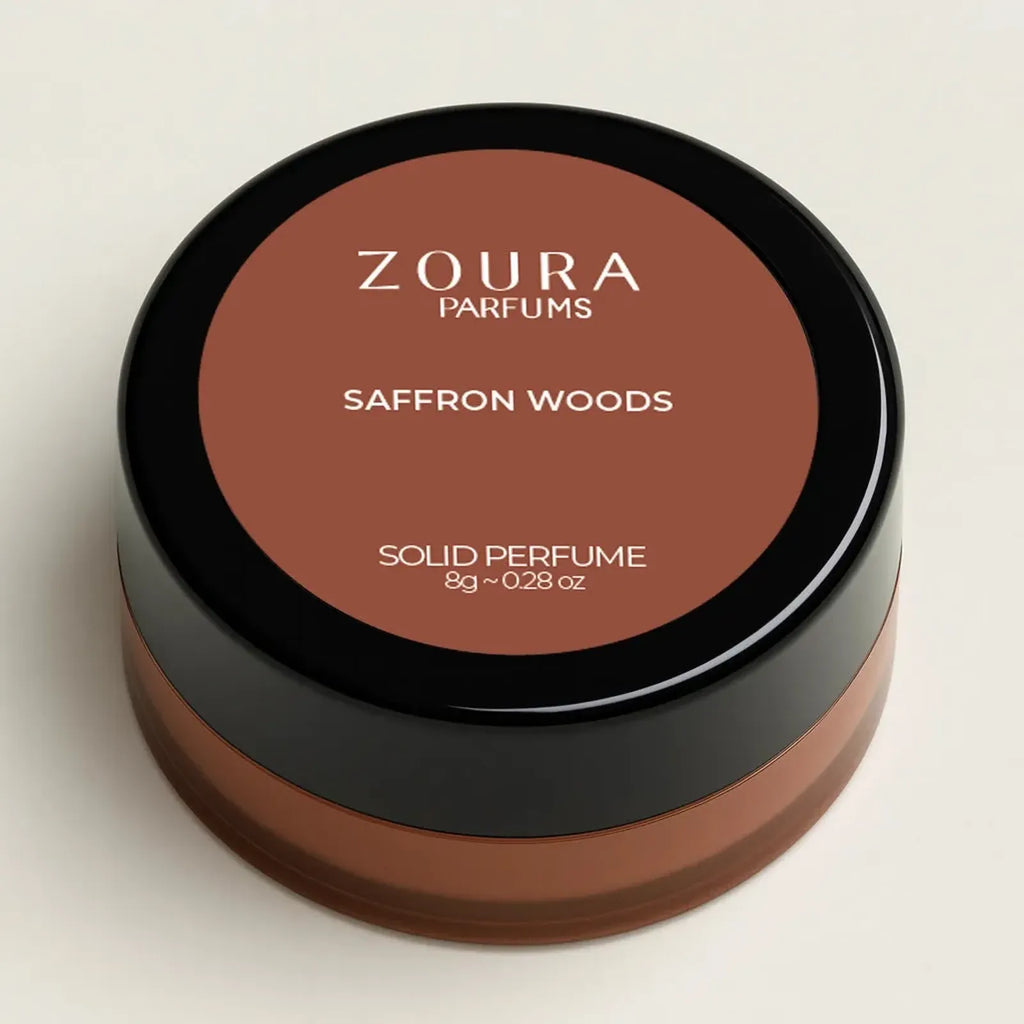 Saffron Woods Unisex Solid Perfume - ZOURA